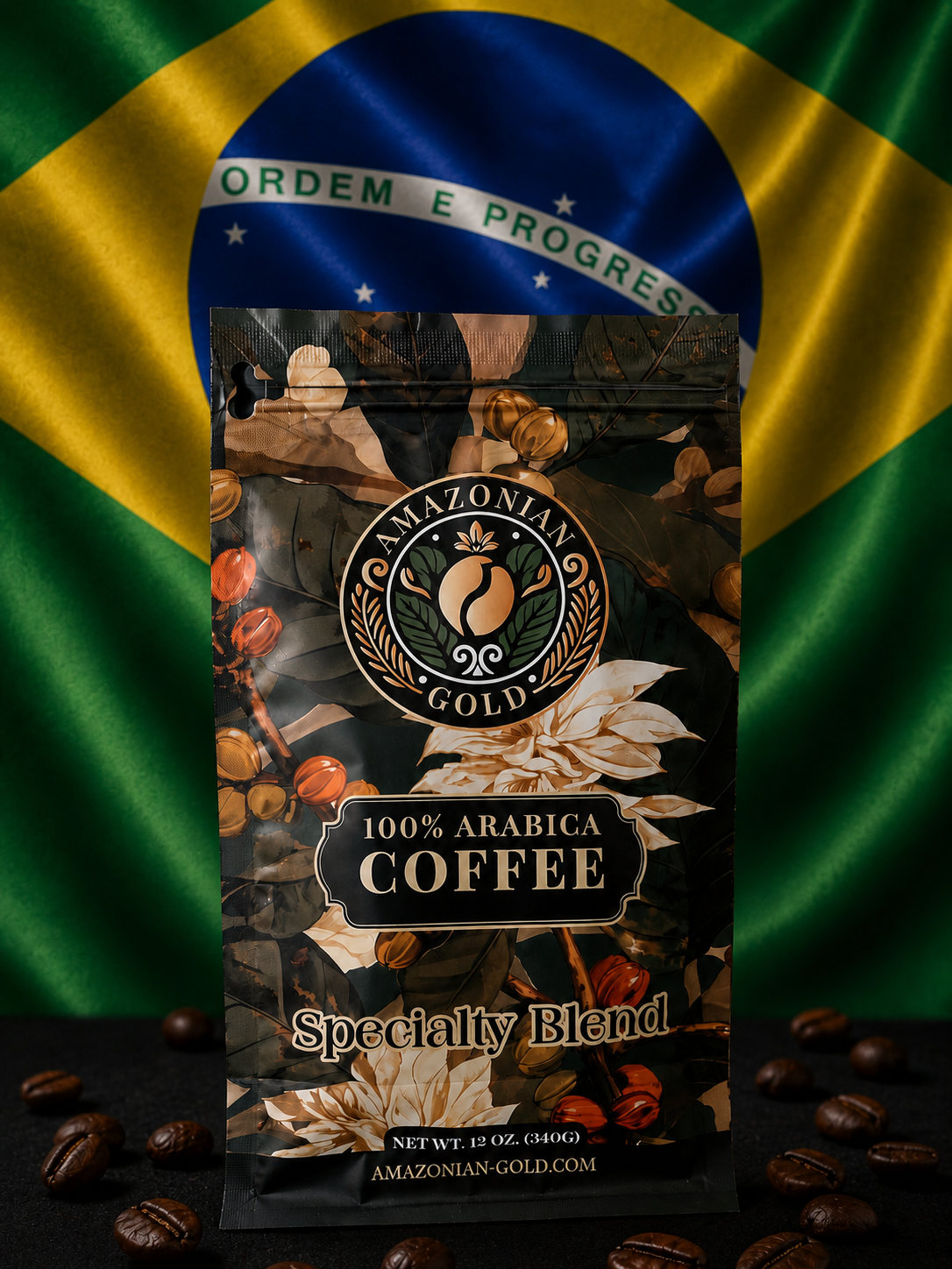 Amazonian Gold Specialty Blend Brazilian Coffee Beans - Legender Blend
