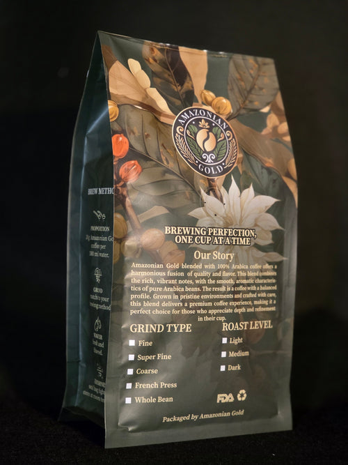 Amazonian Gold Specialty Blend Brazilian Ground Coffee - Legender Blend