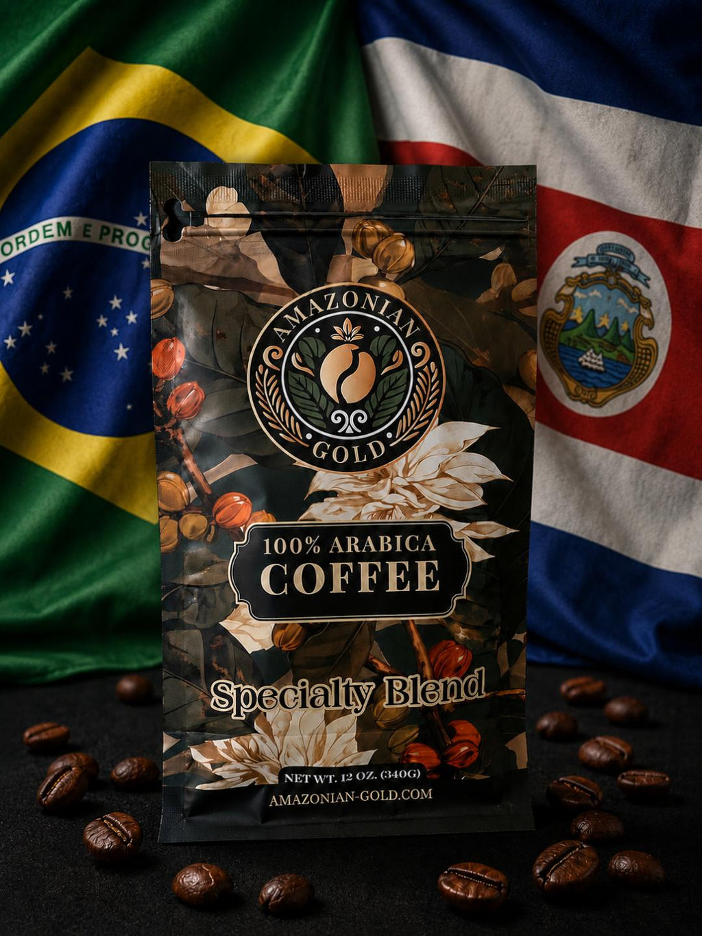 Brazil/Costa Rica Blended  Coffee